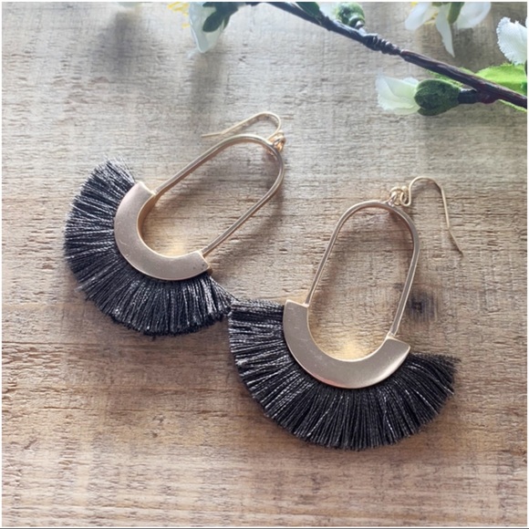 Infinity Raine Jewelry - ✨LAST ONE✨Brown Fringe Earrings